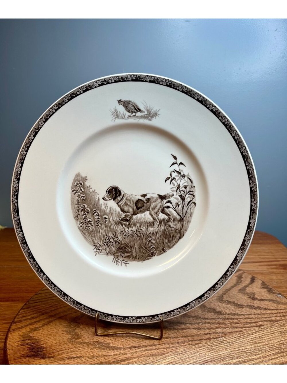 Marguerite Kirmse The American Sporting Dog Plates By Wedgwood  Brittany Spaniel